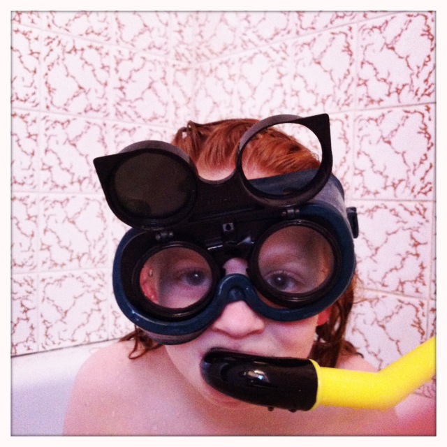 Welder or deep sea diver